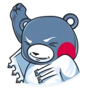 ✊-Kumamon, Telegram Sticker