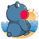 ☀-Kumamon, Telegram Sticker