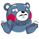 ☹-Kumamon, Telegram Sticker