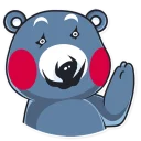 👻-Kumamon, Telegram Sticker