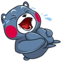 😂-Kumamon, Telegram Sticker
