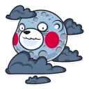 🌚-Kumamon, Telegram Sticker