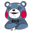 👏-Kumamon, Telegram Sticker