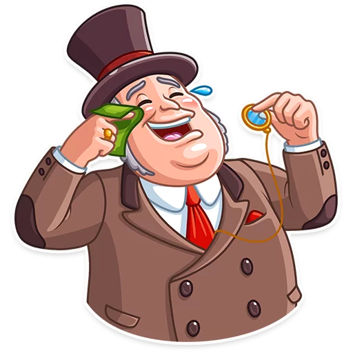 Capitalist, telegram sticker