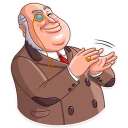 👏-Capitalist, Telegram Sticker