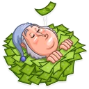 😴-Capitalist, Telegram Sticker