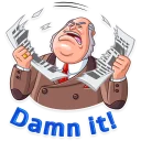 😡-Capitalist, Telegram Sticker