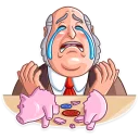 😭-Capitalist, Telegram Sticker