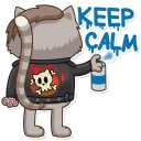 🎨-Vincent Whiskers, Telegram Sticker