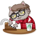 ✉-Vincent Whiskers, Telegram Sticker