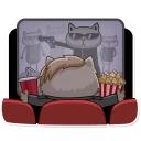 🎥-Vincent Whiskers, Telegram Sticker