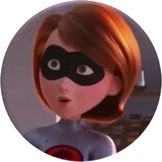 😮-The Incredibles, Telegram Sticker