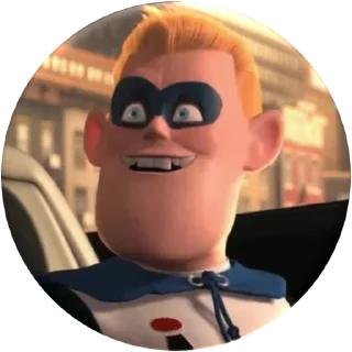 😃-The Incredibles, Telegram Sticker