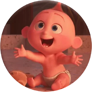 🤗-The Incredibles, Telegram Sticker