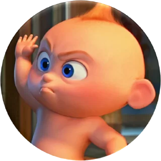 😠-The Incredibles, Telegram Sticker