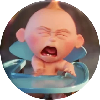 😭-The Incredibles, Telegram Sticker