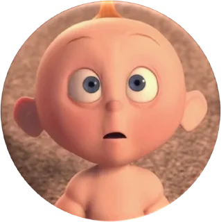 😳-The Incredibles, Telegram Sticker