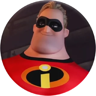 ☺️-The Incredibles, Telegram Sticker