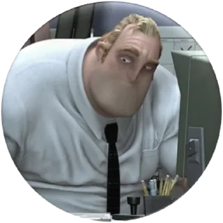 😒-The Incredibles, Telegram Sticker