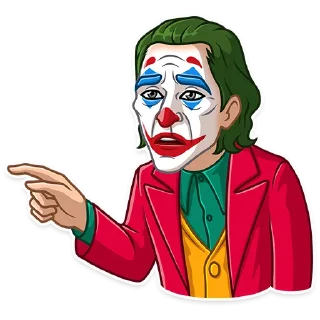 😦-Joker, Telegram Sticker
