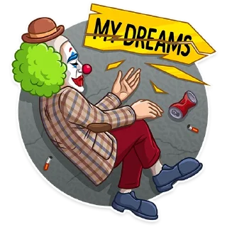 😵-Joker, Telegram Sticker