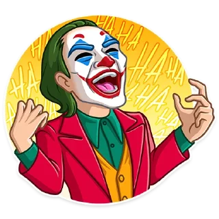 😂-Joker, Telegram Sticker