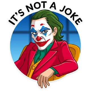 😠-Joker, Telegram Sticker