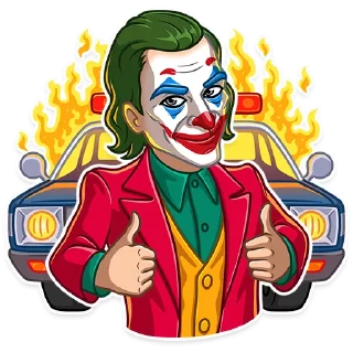 👍-Joker, Telegram Sticker