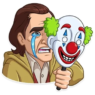 😭-Joker, Telegram Sticker