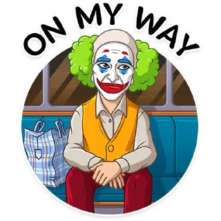 🚇-Joker, Telegram Sticker