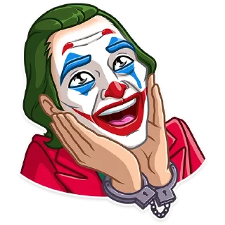 😃-Joker, Telegram Sticker
