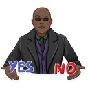 ❓-The Matrix, Telegram Sticker
