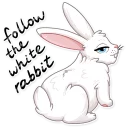 👈-The Matrix, Telegram Sticker