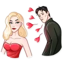 😍-The Matrix, Telegram Sticker