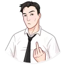 😑-The Matrix, Telegram Sticker