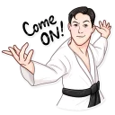 💪-The Matrix, Telegram Sticker
