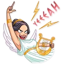 👆-The Muse, Telegram Sticker