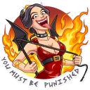 😈-The Muse, Telegram Sticker