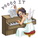 ☝️-The Muse, Telegram Sticker