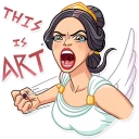 😠-The Muse, Telegram Sticker