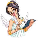 🤓-The Muse, Telegram Sticker
