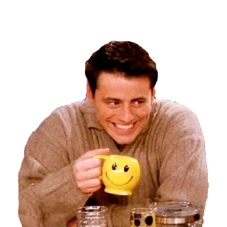 😏-Friends Sticker, Telegram Sticker