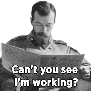 🤓-The Romanovs, Telegram Sticker