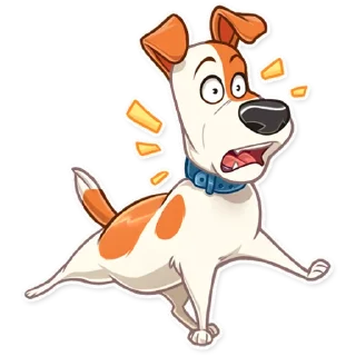 😨-The Secret Life of Pets, Telegram Sticker