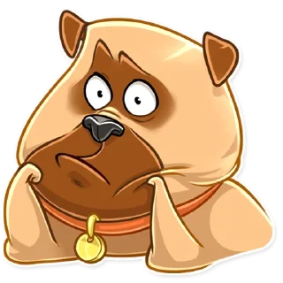 🙁-The Secret Life of Pets, Telegram Sticker