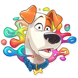 🥴-The Secret Life of Pets, Telegram Sticker