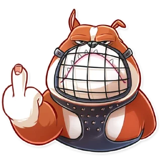 🖕-The Secret Life of Pets, Telegram Sticker
