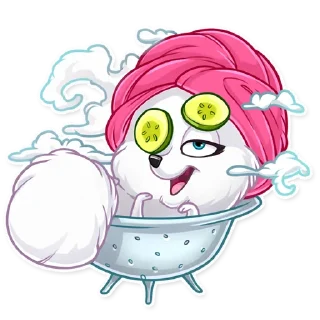 🛀-The Secret Life of Pets, Telegram Sticker