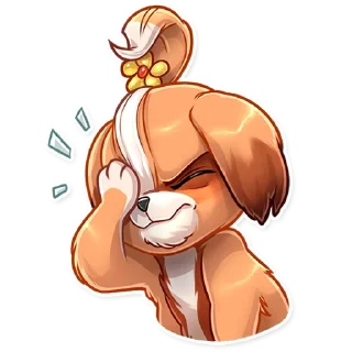 🤦‍♀-The Secret Life of Pets, Telegram Sticker