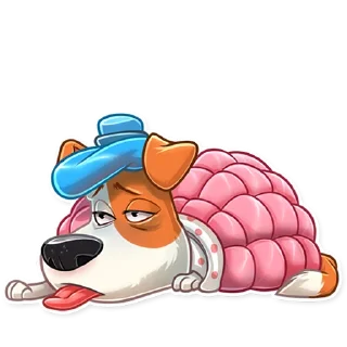 🤒-The Secret Life of Pets, Telegram Sticker
